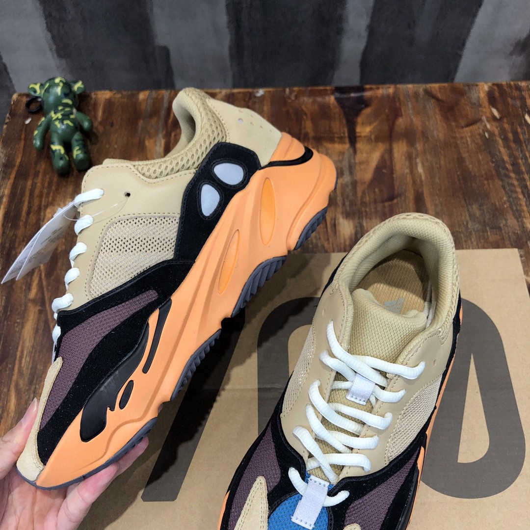 Adidas YZ Boost 700 Yellow Brown Blue For Women GW0297 - Soul Replicas
