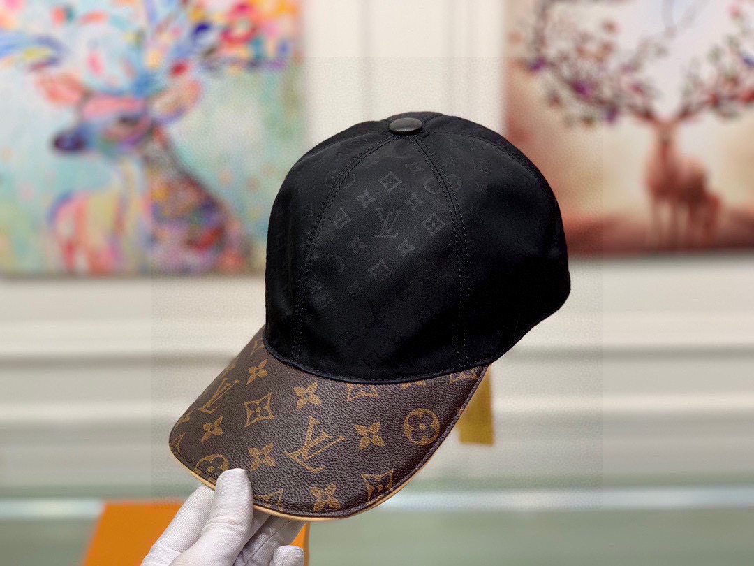 Louis Vuitton Be My Cap Black LV Cap - Soul Replicas