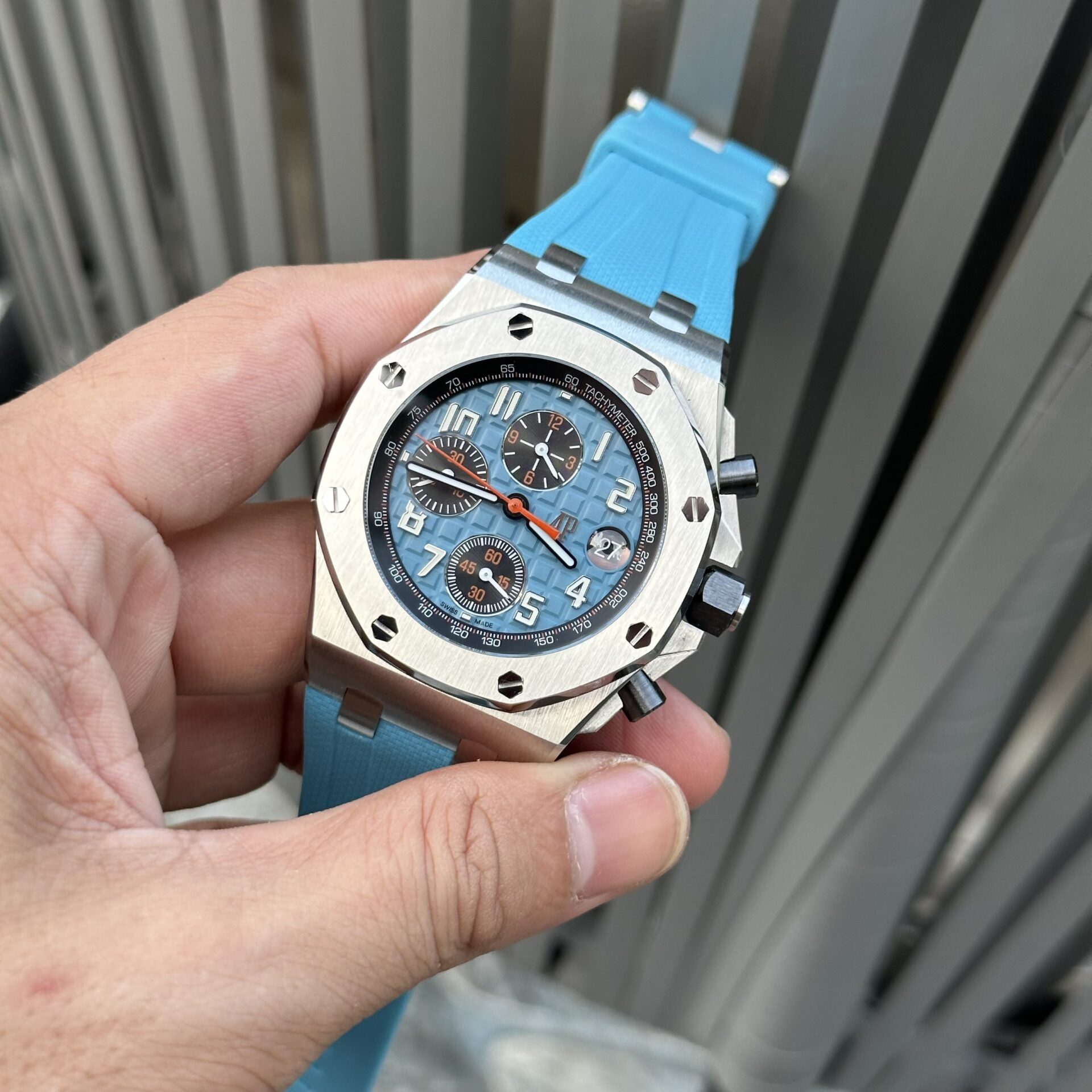 Audemars Piguet Royal Oak Offshoe 26238ST Blue Replica 1:1 Watch 42mm - Soul Replicas