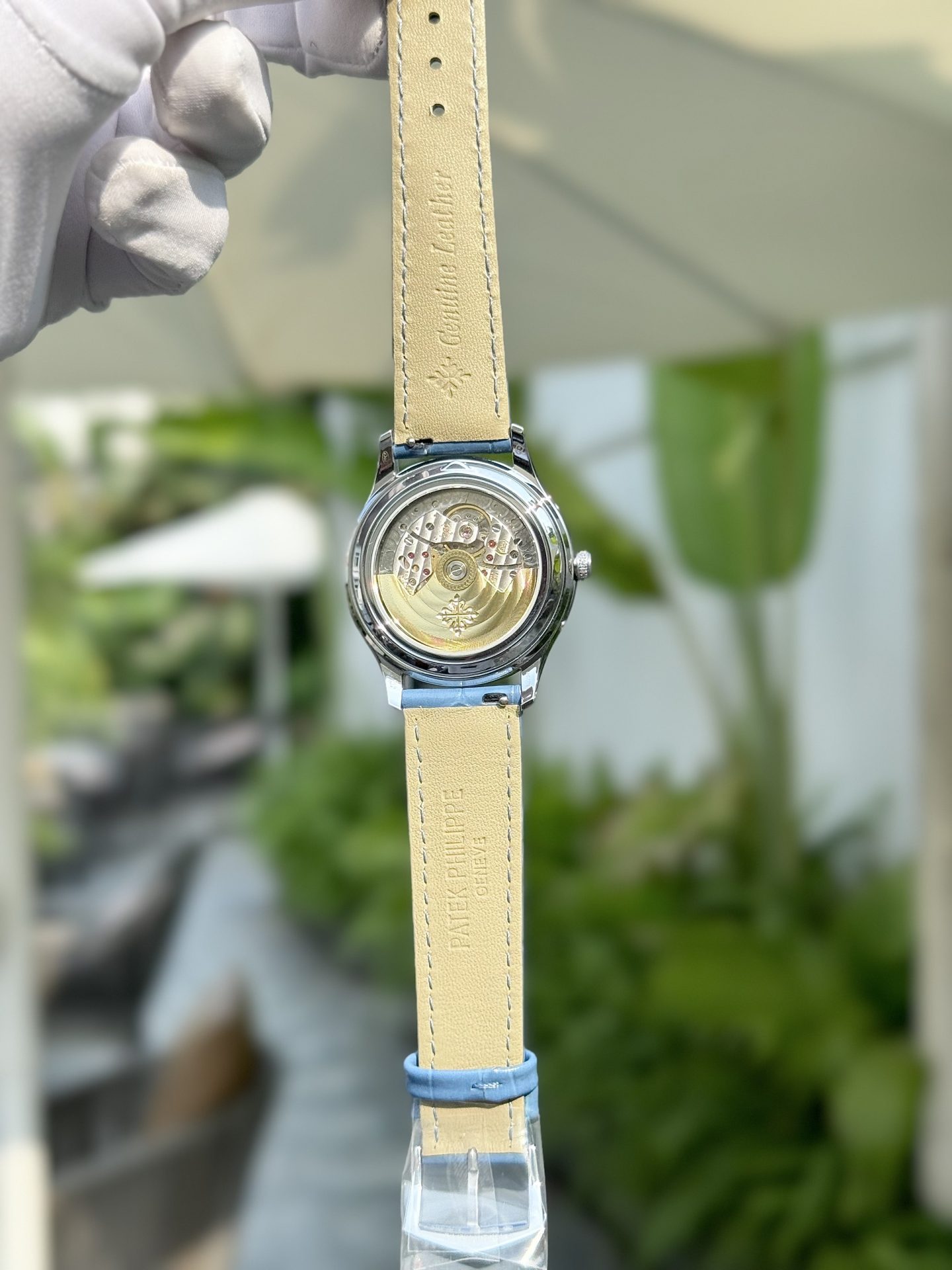 Patek Philippe Replica Watch Complications 4947G Leather Strap 38mm - Soul Replicas