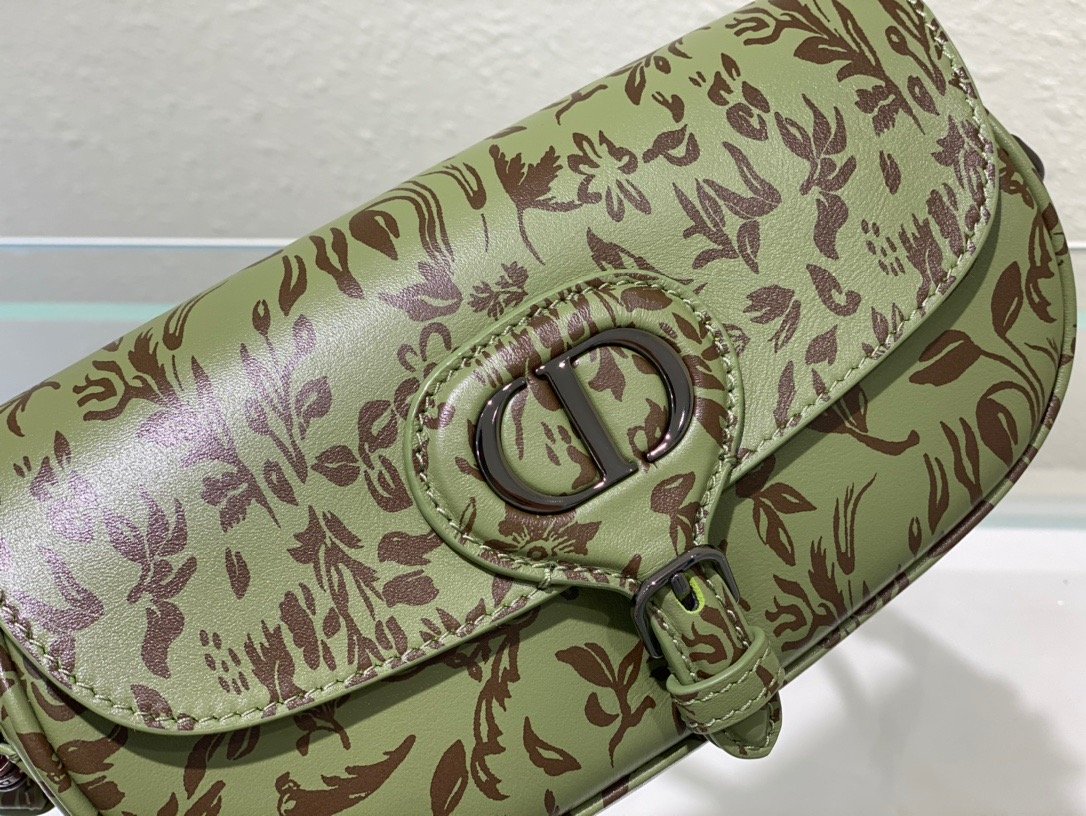 Christian Dior Bobby East-West Bag Green. For Women. Women's Handbags 8.5in/21cm CD - Soul Replicas