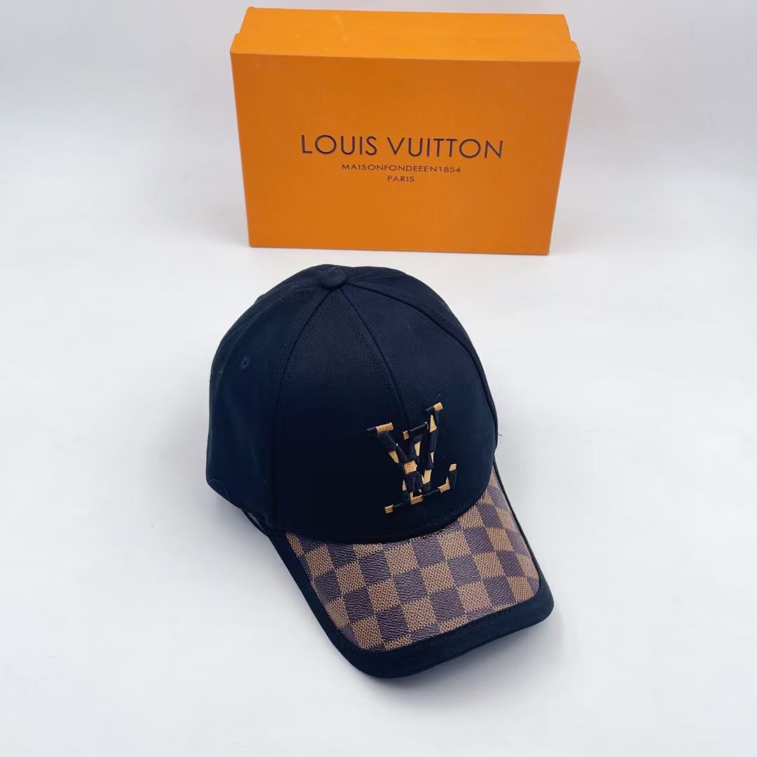 Louis Vuitton Match Cap Black LV Cap - Soul Replicas