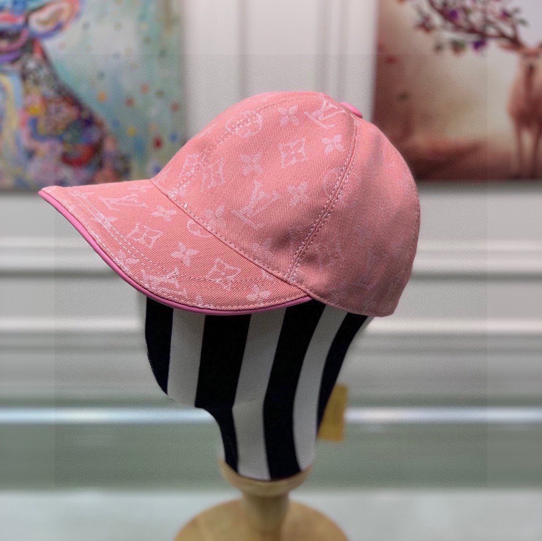Louis Vuitton LV Get Ready Cap Monogram Pink LV Cap - Soul Replicas