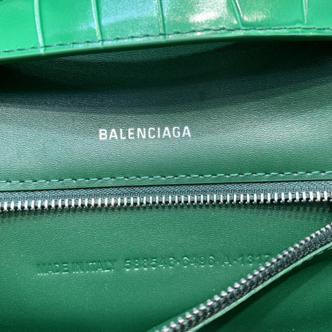 Balenciaga Hourglass Handbag In Green. For Women. Women-s Bags 9.8in/25cm - Soul Replicas
