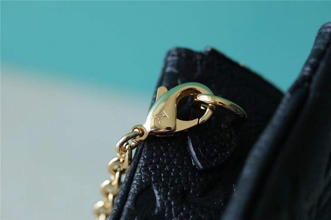 Louis Vuitton Double Zip Pochette Monogram Empreinte Black For Women. Women-s Handbags. Shoulder and Crossbody Bags 7.9in/20cm LV M68568 - Soul Replicas