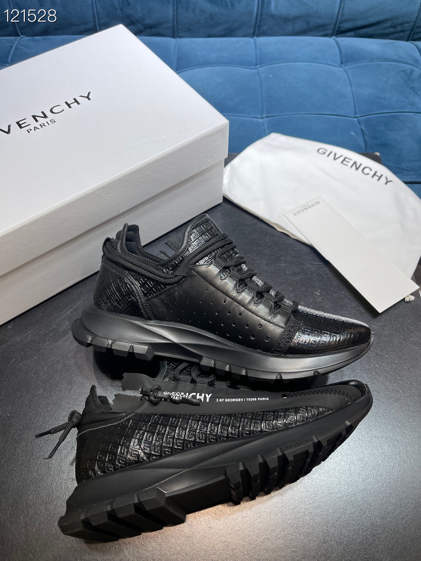 Givenchy Specter Low Runner Black For Men - Soul Replicas