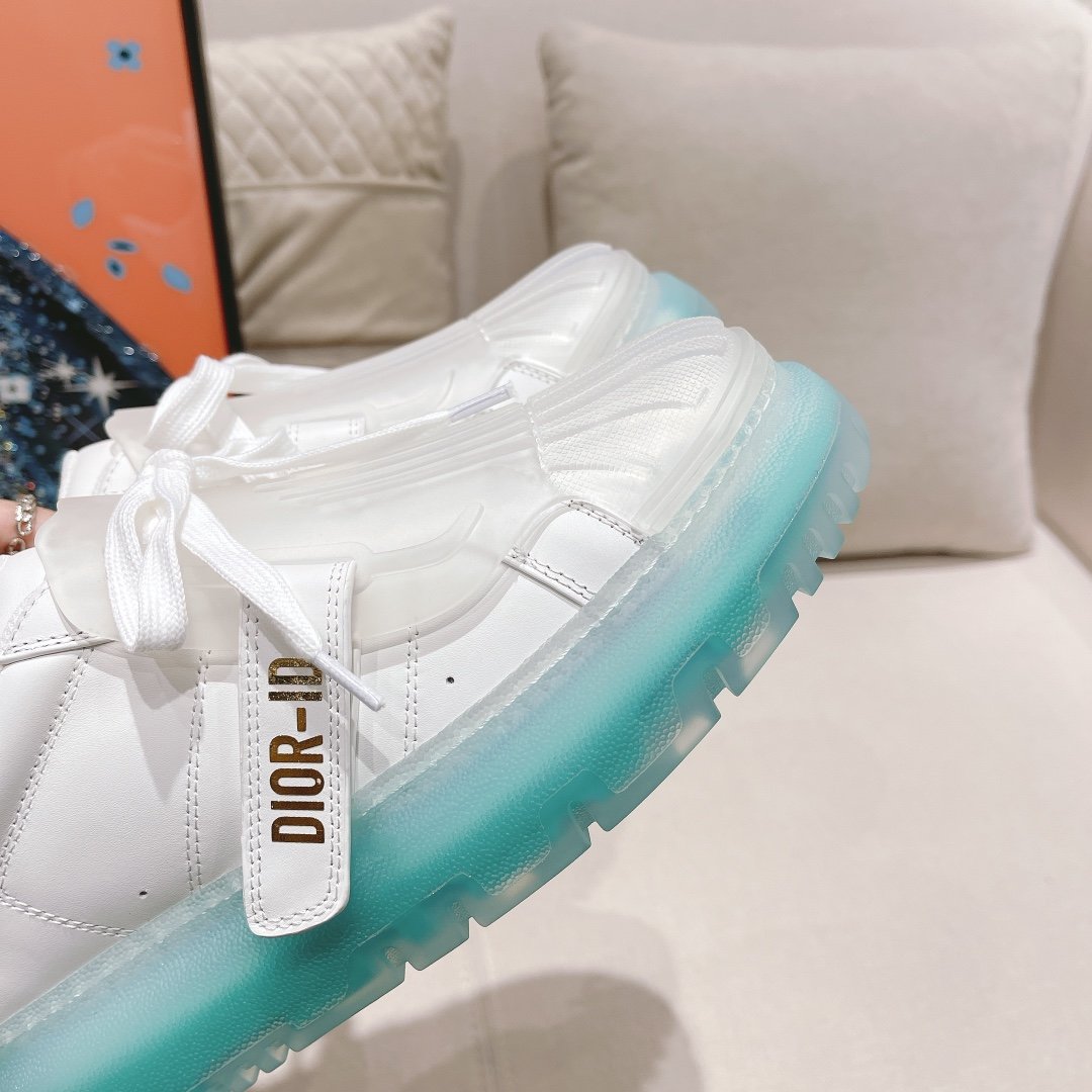 Christian Dior-ID Sneaker Rubber White For Women CD - Soul Replicas