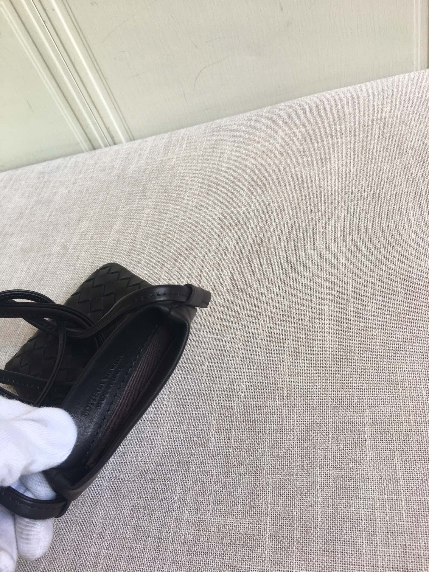 Bottega Veneta Zipped Card Case Shoulder Black. For Women. Women's Bags 7.4in/19cm - Soul Replicas