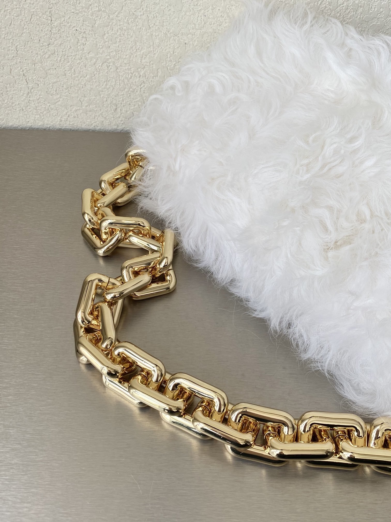 Bottega Veneta Chain Pouch White. For Women. Women-s Bags 12.2in/31cm - Soul Replicas