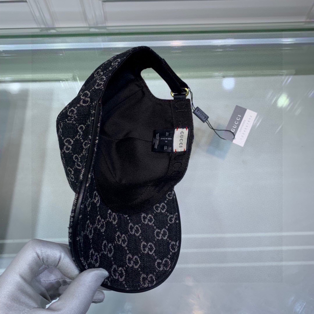 Gucci Canvas Bucket Hat Black Gucci Hat - Soul Replicas