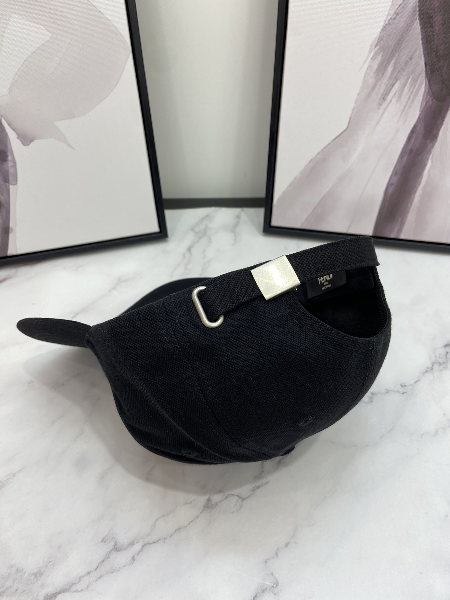 Fendi Baseball Cap Black Fendi Cap - Soul Replicas