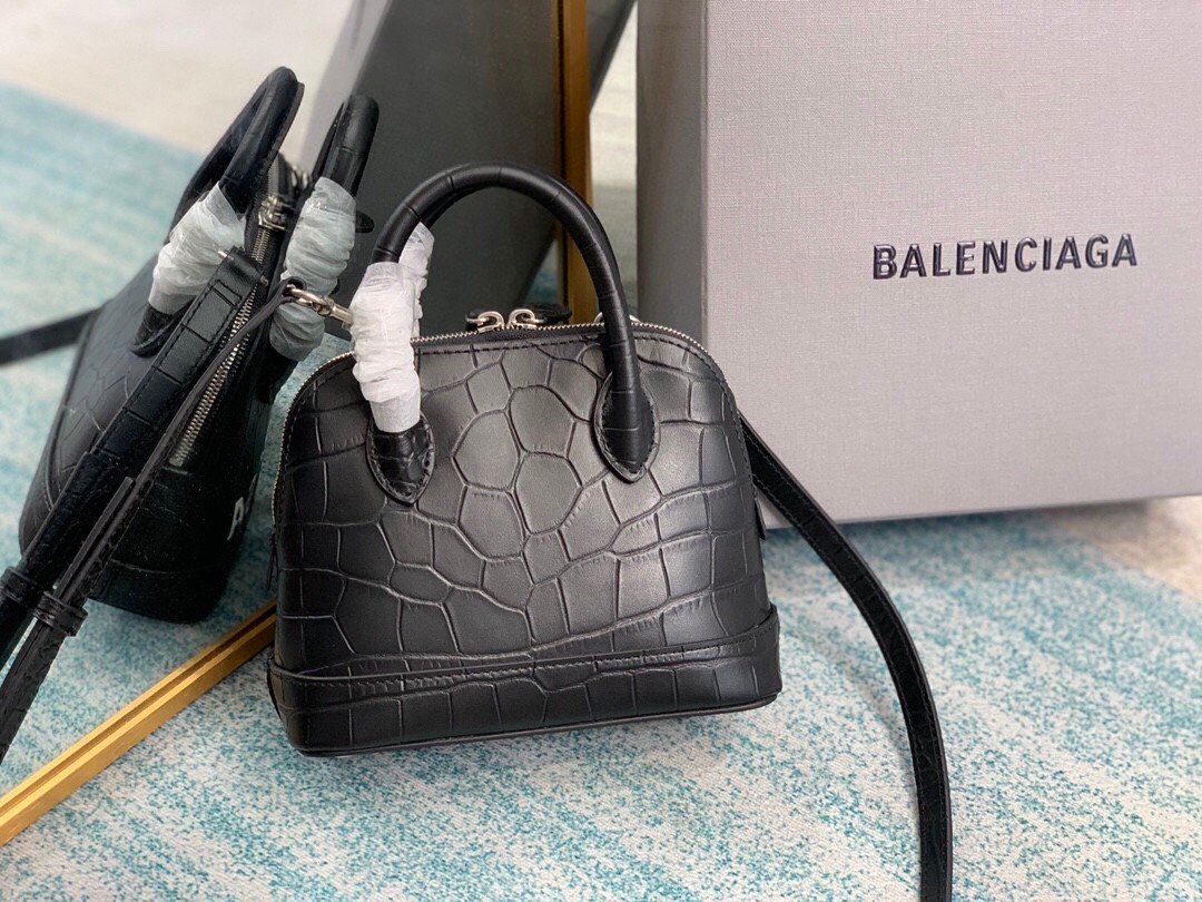 Balenciaga Ville Mini Handbag In Black. For Women. Women-s Bags 4.7in/12cm - Soul Replicas