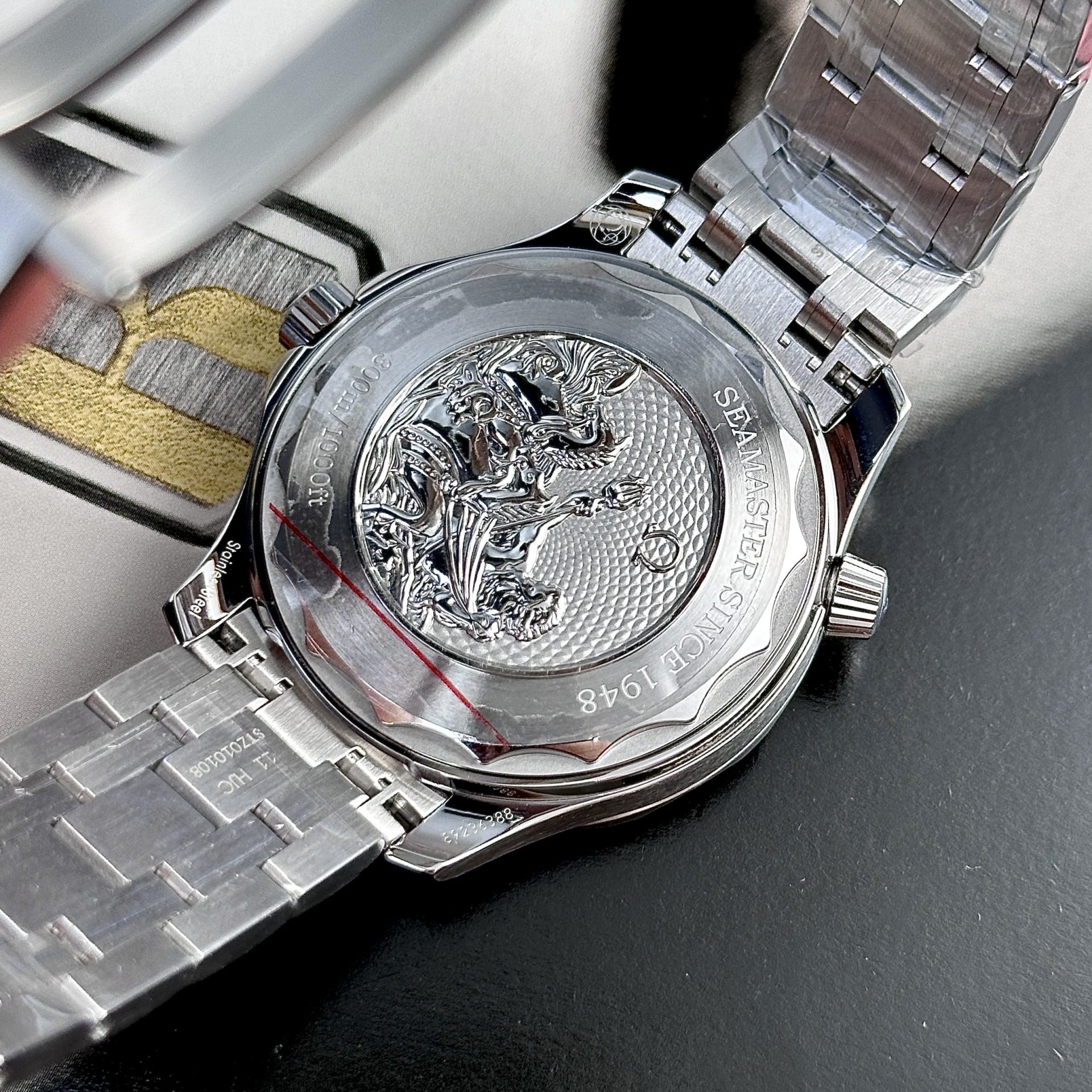 Omega Replica Watches Seamaster Summer Blue Dial VS Factory 42mm - Soul Replicas