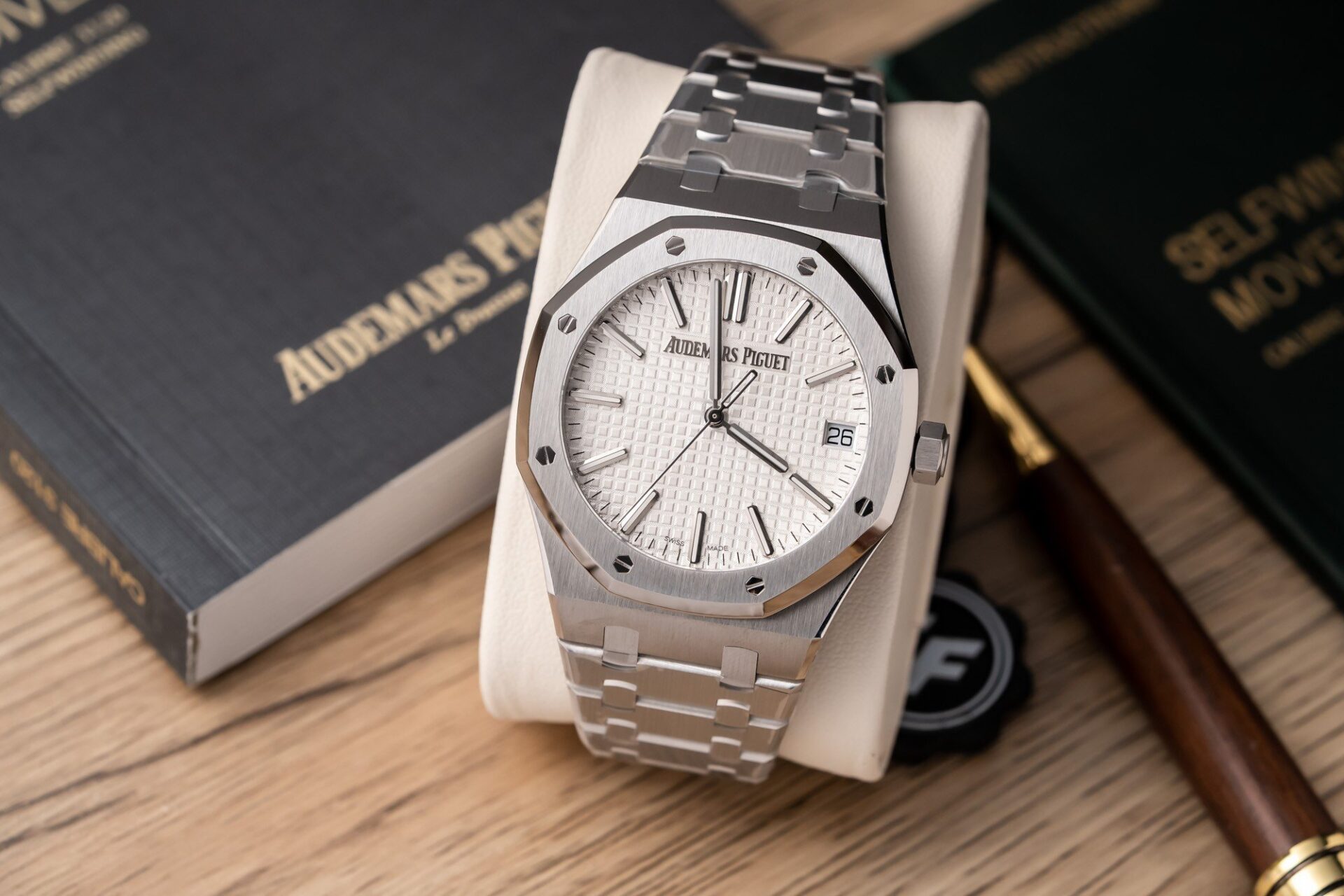 Audemars Piguet 15500ST Replica Watch White Dial ZF Factory 41mm - Soul Replicas