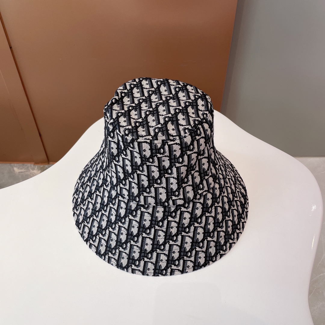 Christian Dior Bucket Hat Black Hat - Soul Replicas