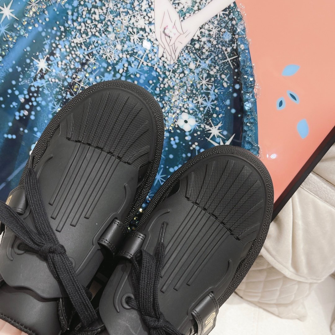 Christian Dior-ID Sneaker Rubber Black For Women CD - Soul Replicas