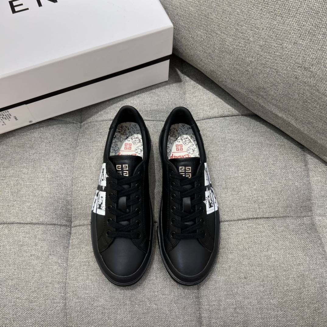 Givenchy City Sport 101 Dalmatians Sneakers Black For Men GVC - Soul Replicas