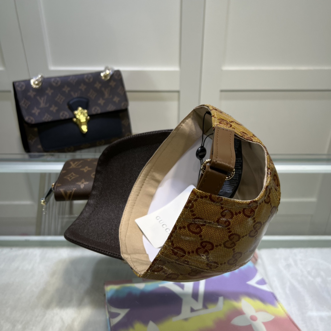 Gucci x Adidas Baseball Hat Brown Gucci Hat ‎696475 4HAP2 7164 - Soul Replicas