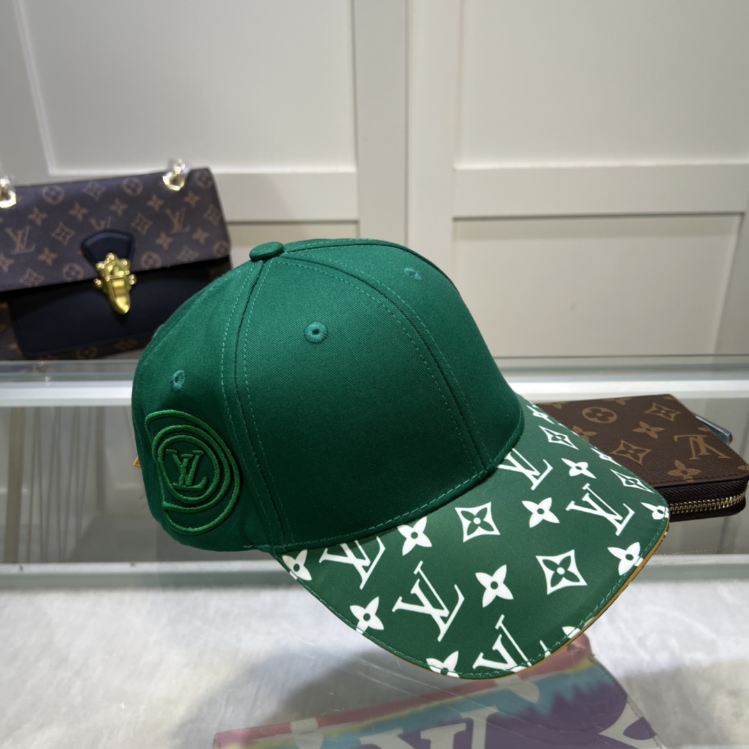 Louis Vuitton Match Cap Green LV Cap - Soul Replicas