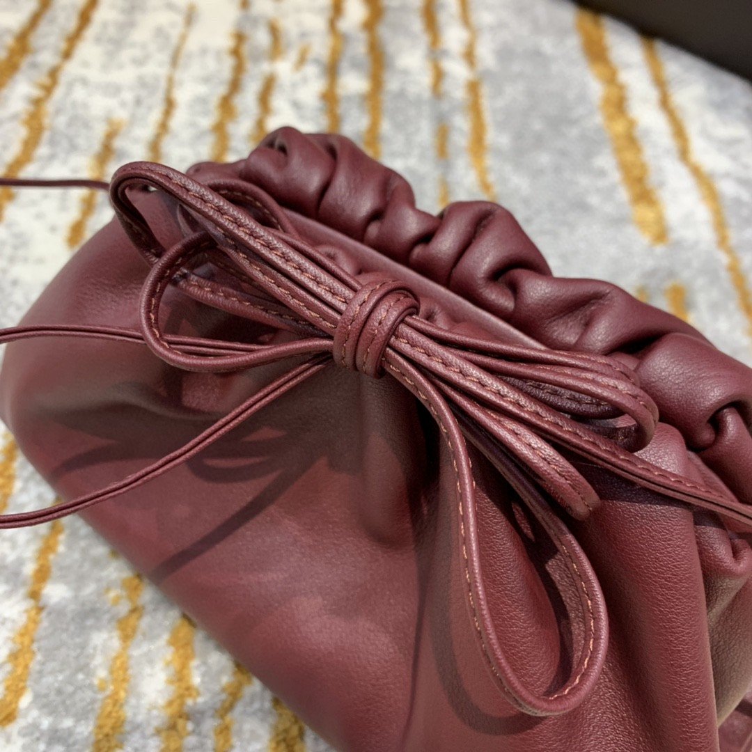 Bottega Veneta Mini Pouch For Women 8.6in/22cm In Purple 585852VCP405562 - Soul Replicas