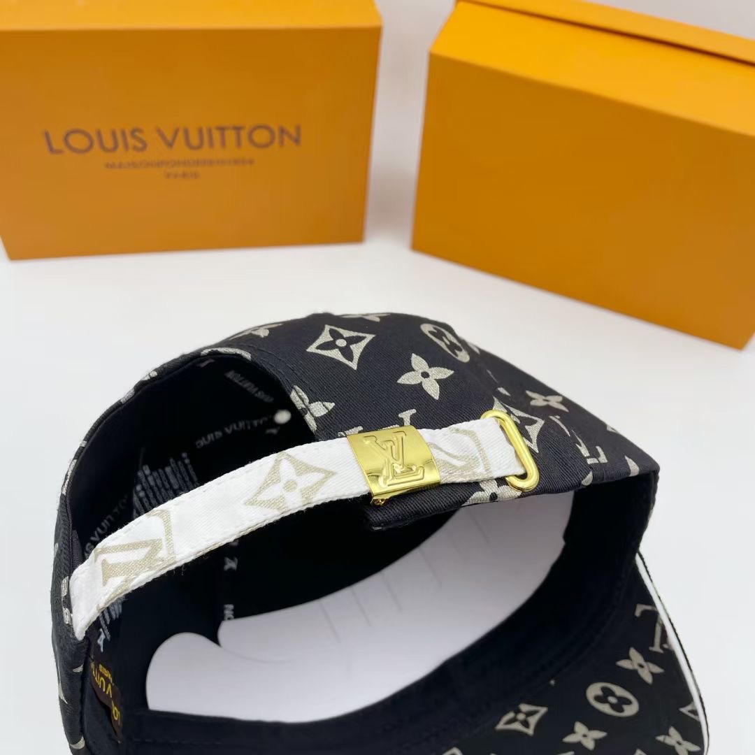 Louis Vuitton Match Cap Black LV Cap - Soul Replicas