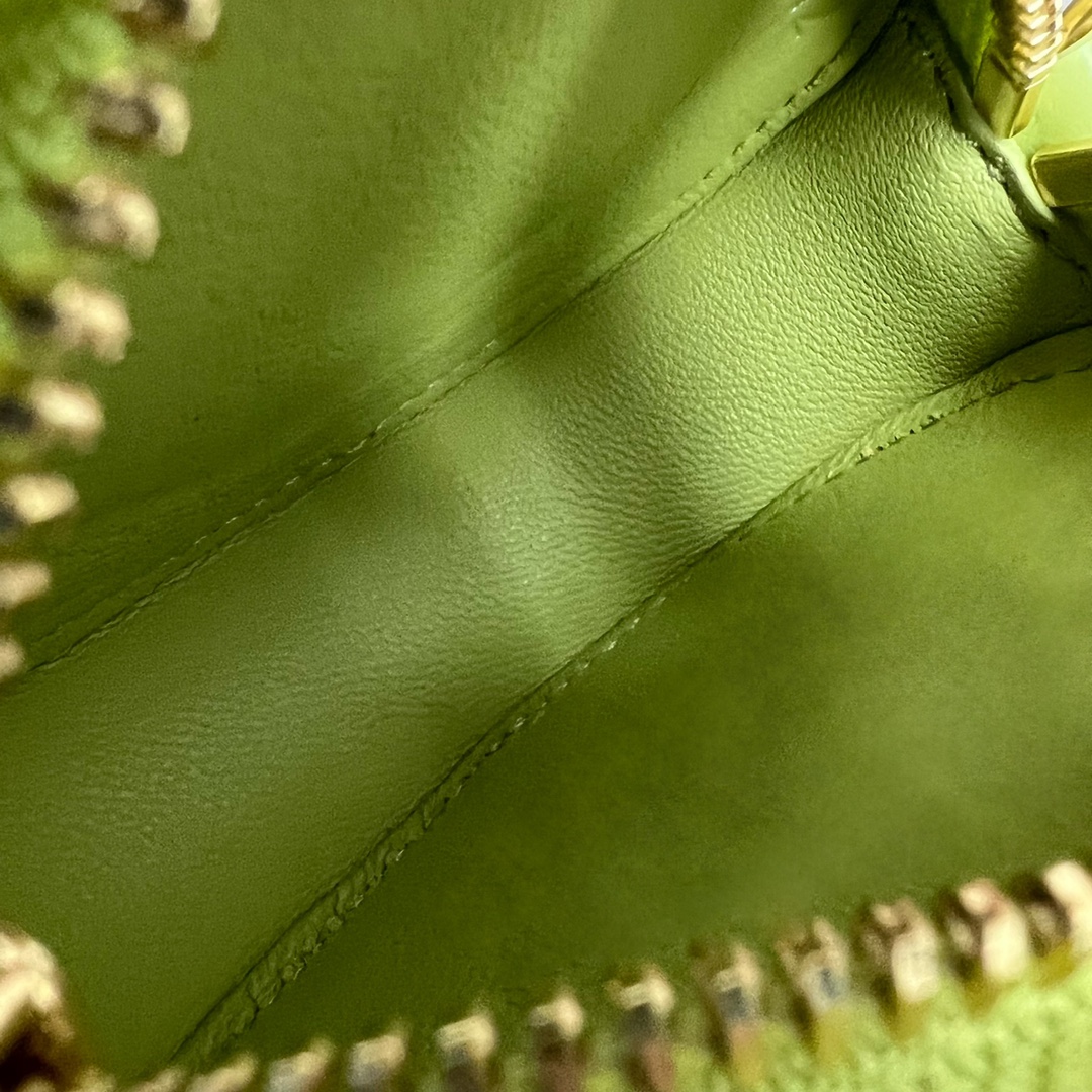 Celine Pulse Cuir Triopee With Hooks - Soft Green For Women 3in/8cm  - Soul Replicas