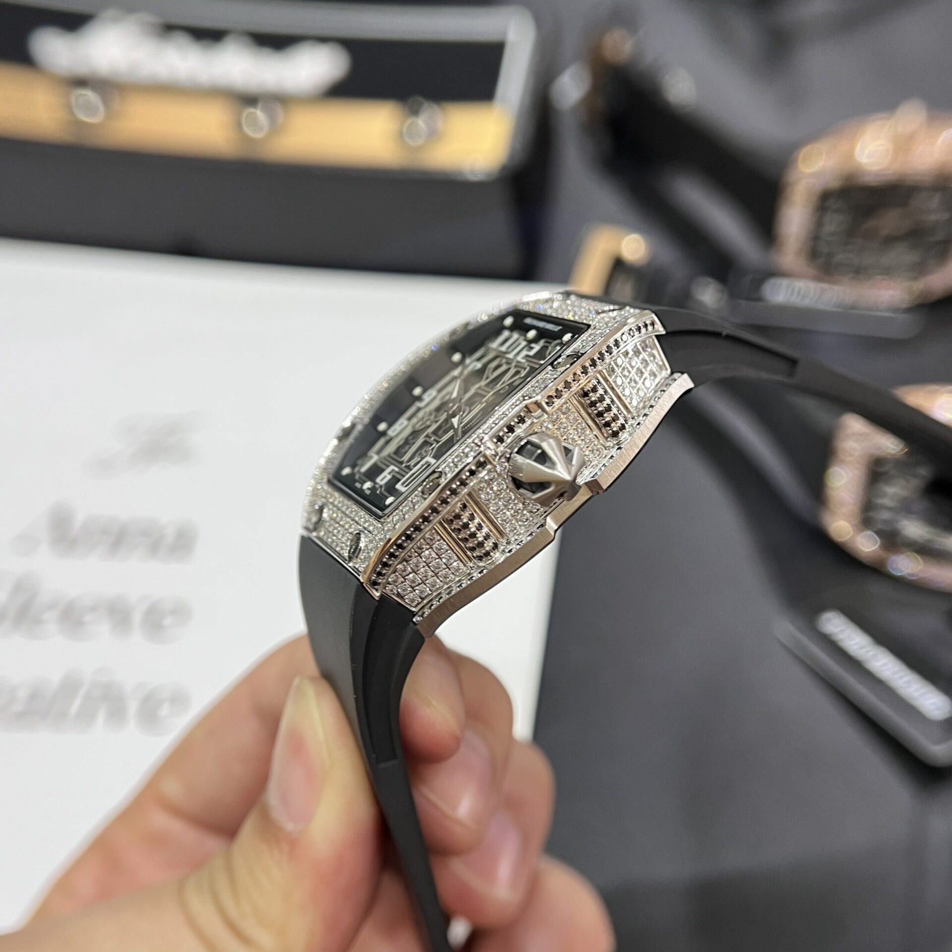 Richard Mille Replica Watch RM67-01 Rubber Strap 40mm - Soul Replicas