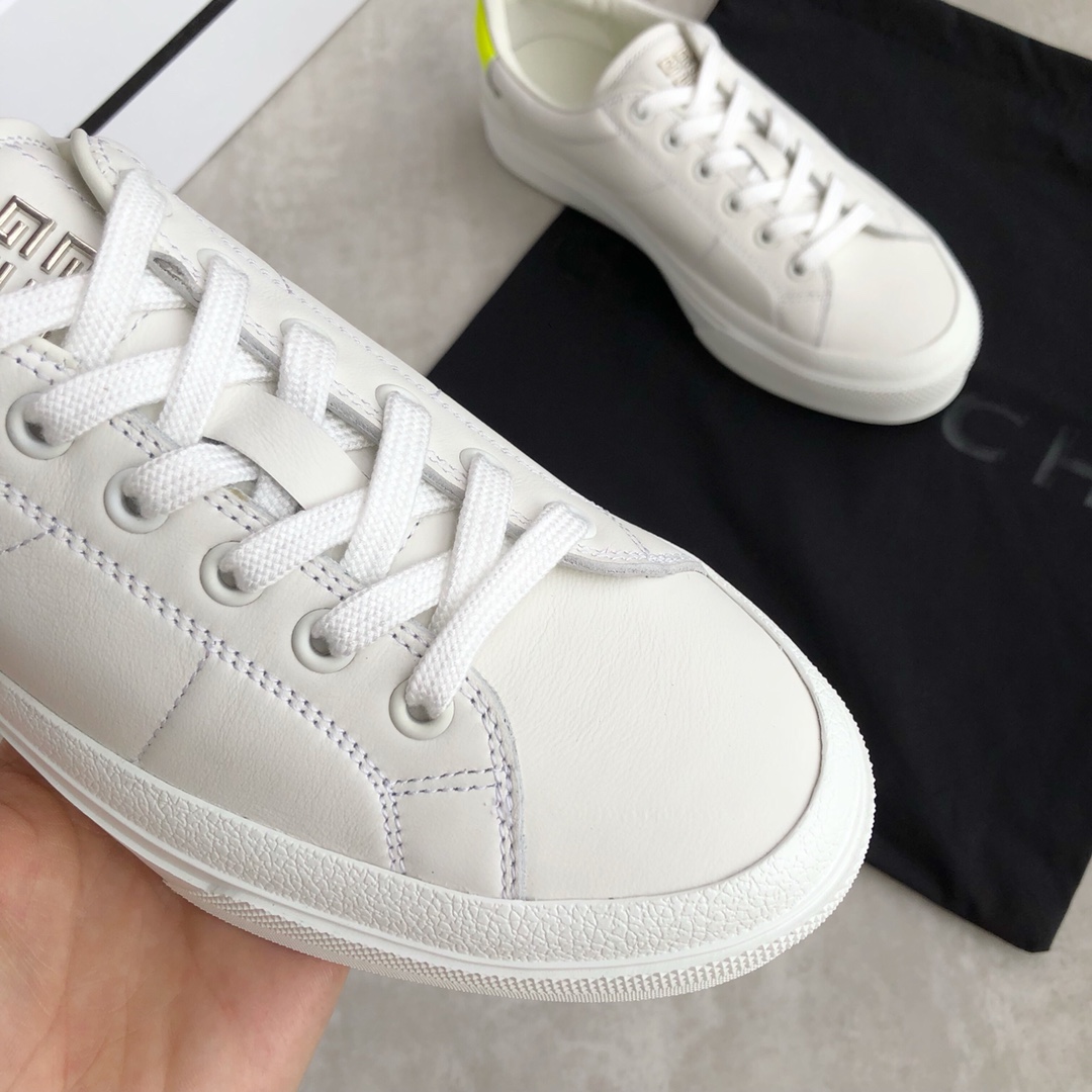 Givenchy City Sport Two-Tone Sneakers Neon And White For Men GVC - Soul Replicas