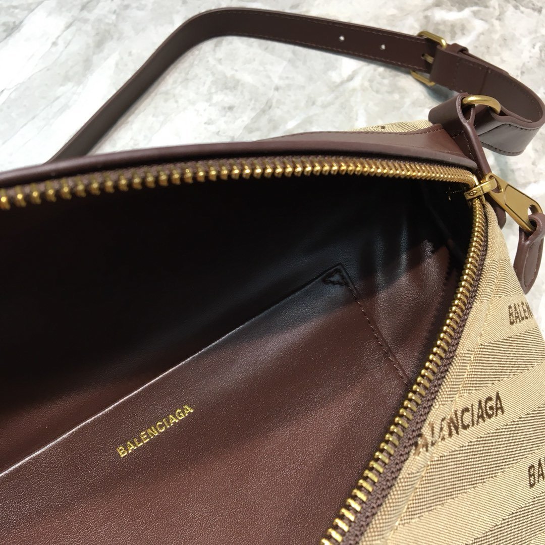 Balenciaga Souvenir XS Belt Bag In Brown. For Women. Women-s Bags 9.5in/24cm - Soul Replicas