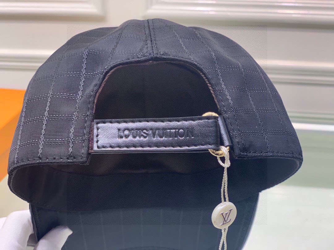 Louis Vuitton Be My Cap Black LV Cap - Soul Replicas