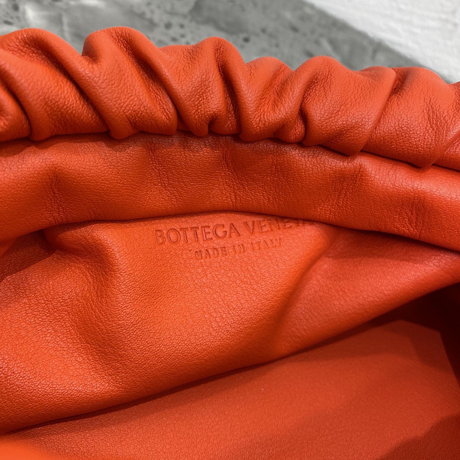 Bottega Veneta Chain Pouch Orange. For Women. Women's Bags 12.2in/31cm - Soul Replicas