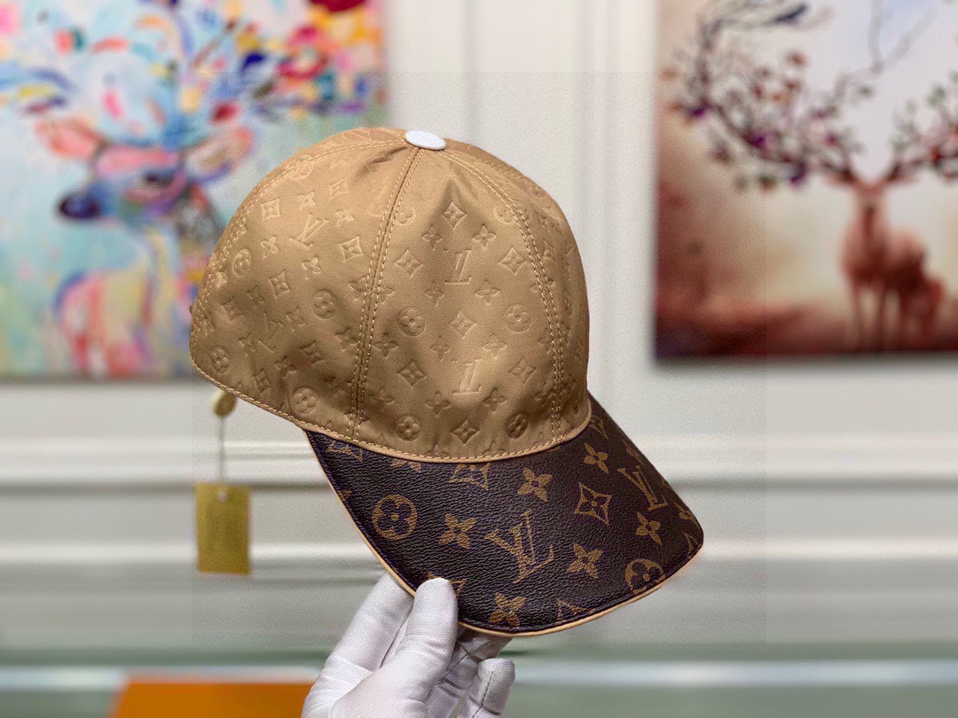 Louis Vuitton Be My Cap Brown LV Cap - Soul Replicas