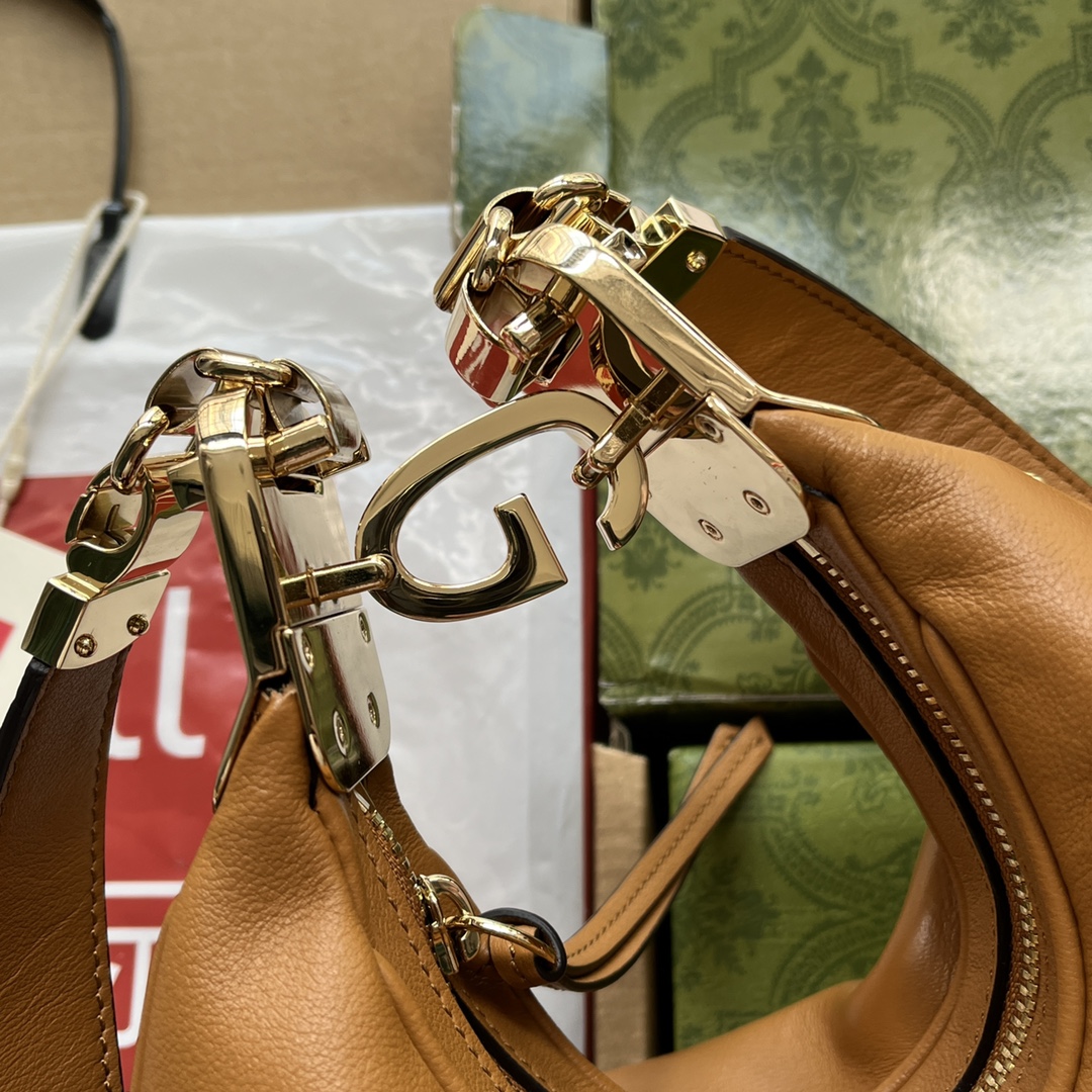 Gucci Atache Small Shoulder Bag Brown For Women. Women-s Bags 9in/23cm Gucci - Soul Replicas