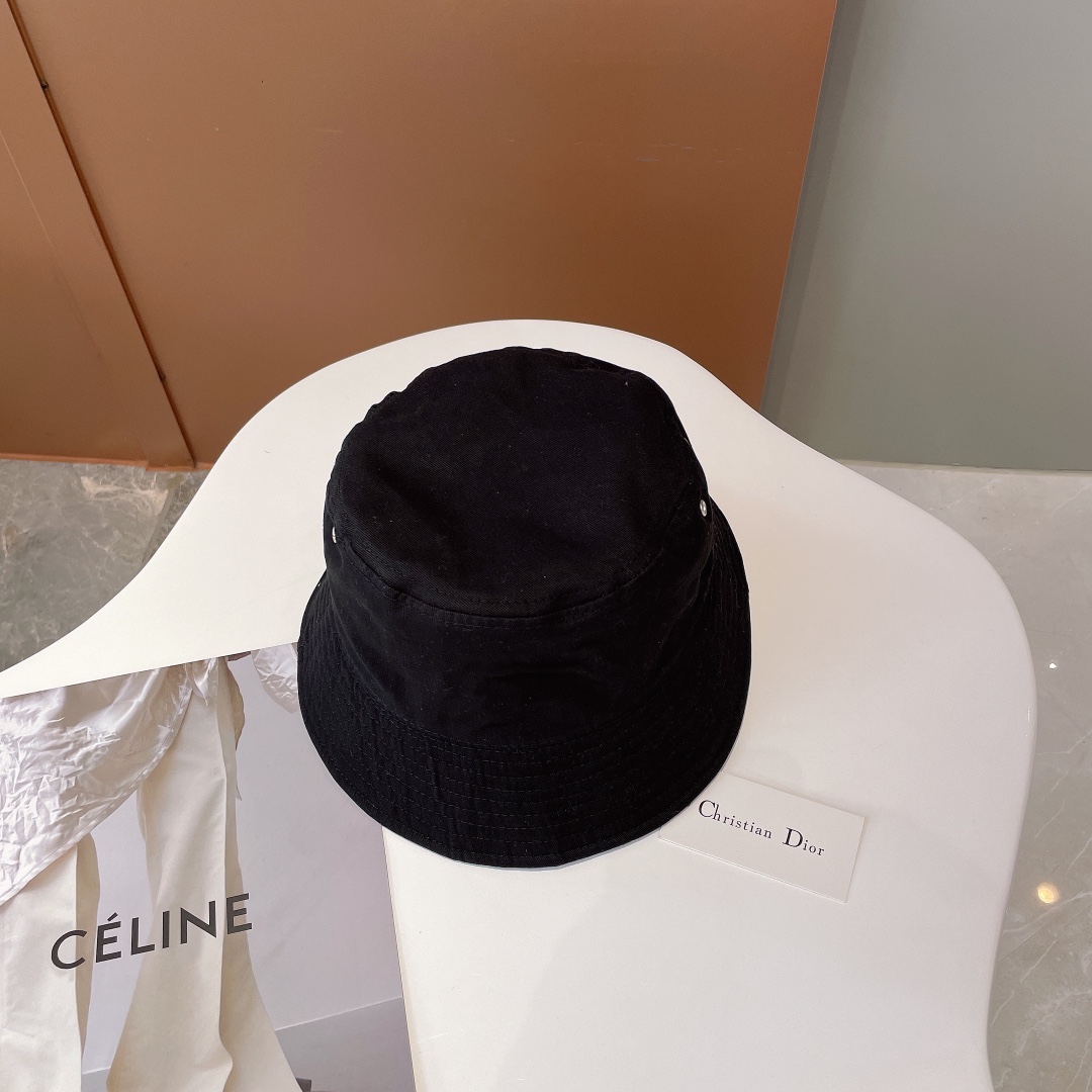 Christian Dior Bucket Hat Black Hat - Soul Replicas