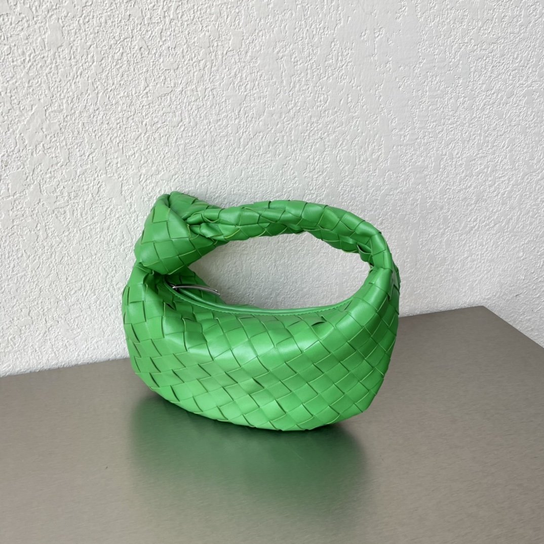 Bottega Veneta Mini Jodie Green. For Women. Women's Bags 11in/28cm 651876VCPP53722 - Soul Replicas