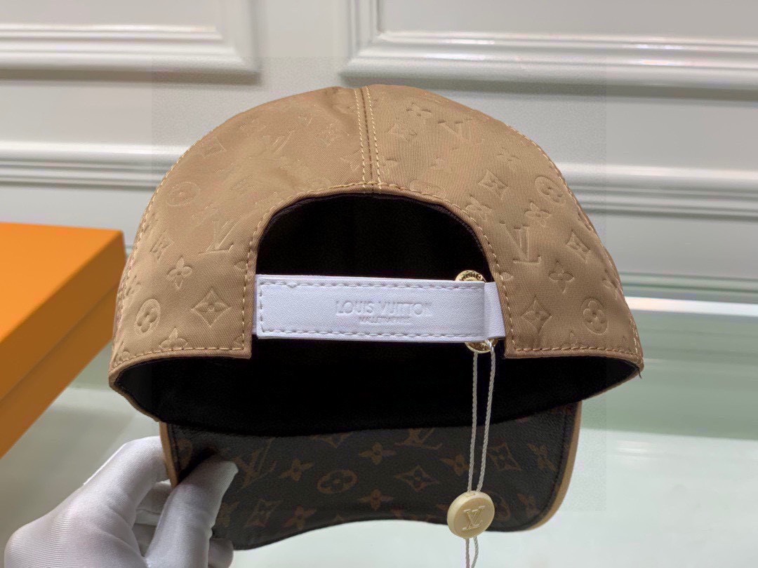 Louis Vuitton Be My Cap Brown LV Cap - Soul Replicas