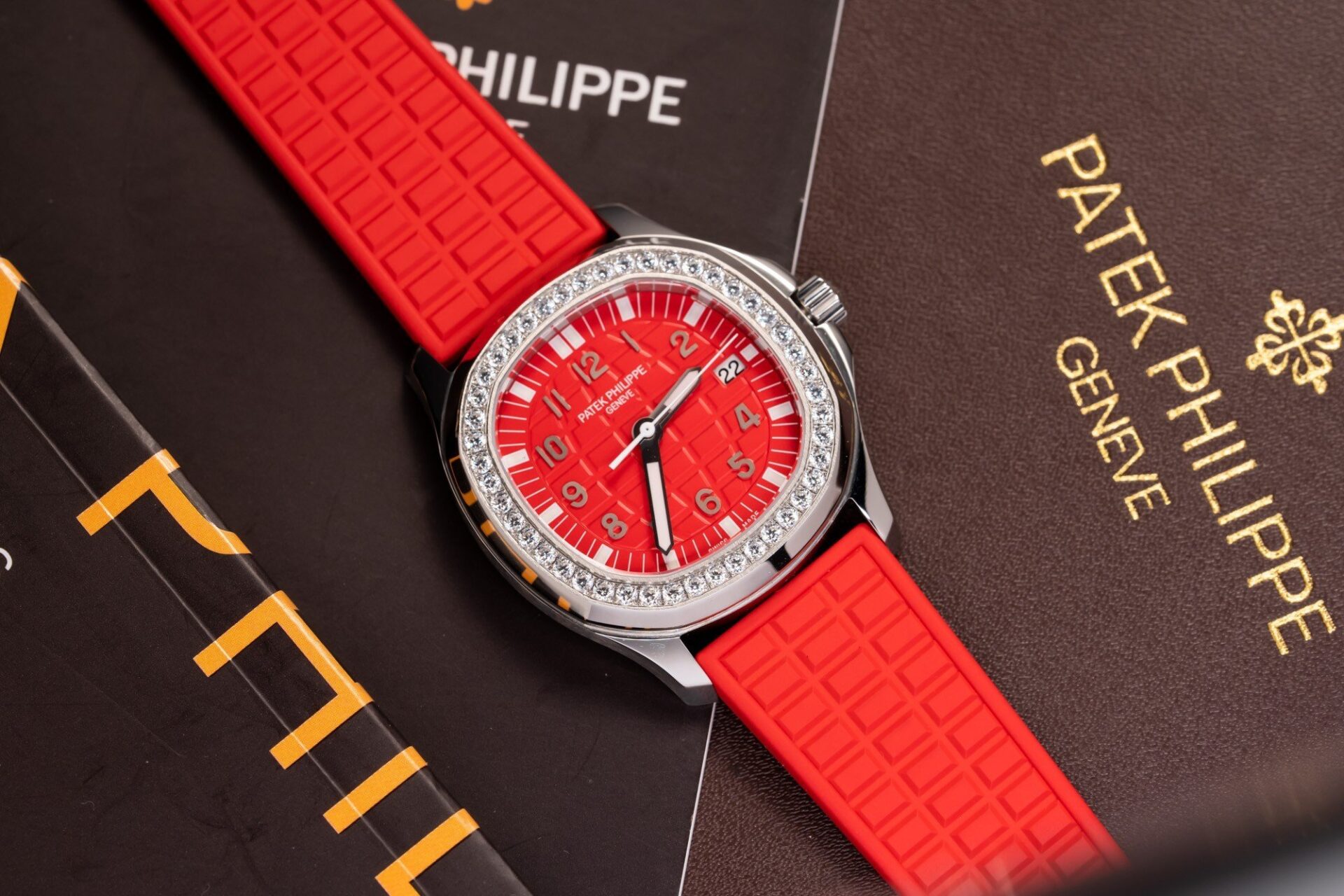 Patek Philippe Aquanaut 5067G Replica Watch Red PPF 35.6mm - Soul Replicas