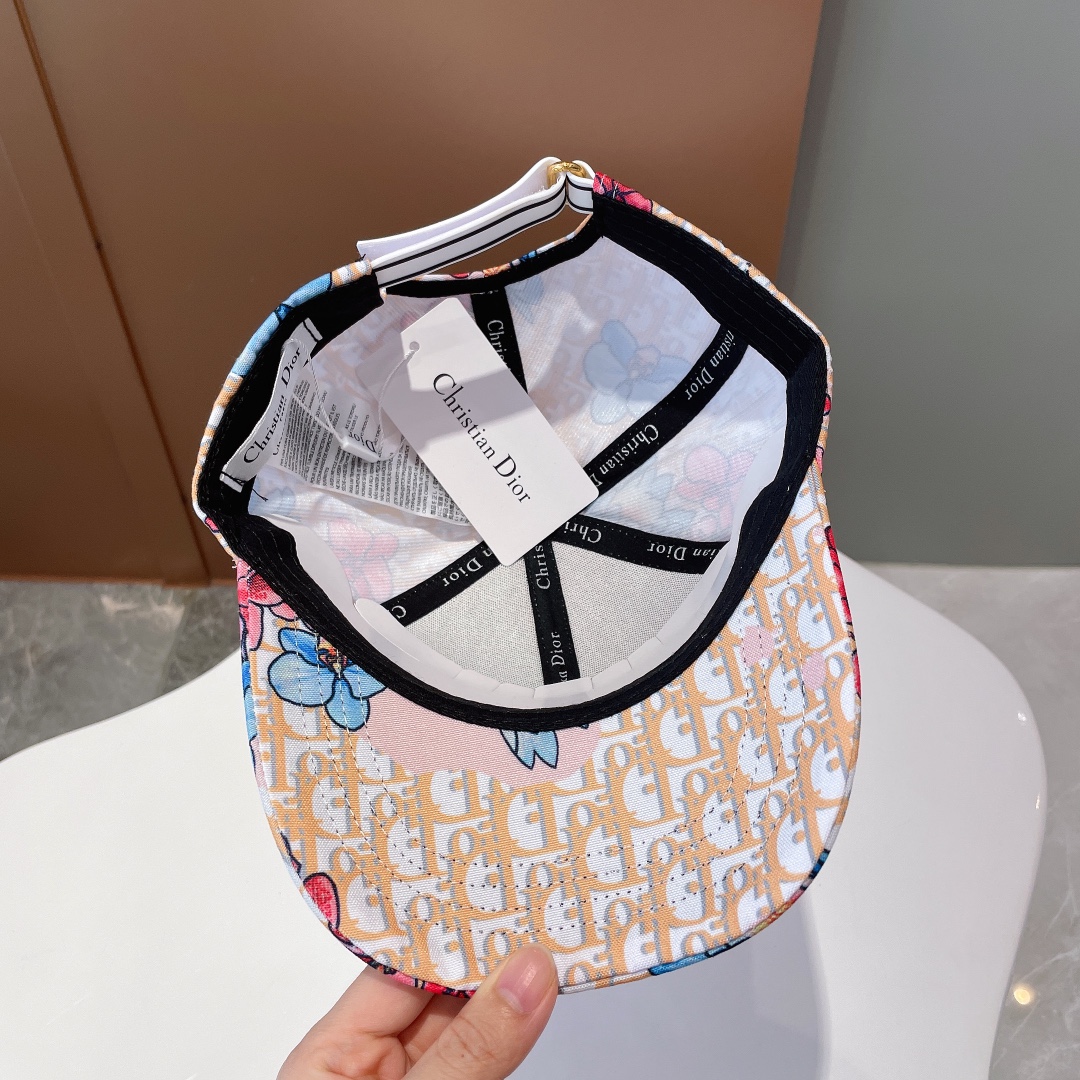 Christian Dior Baseball Cap White/Beige Cap - Soul Replicas