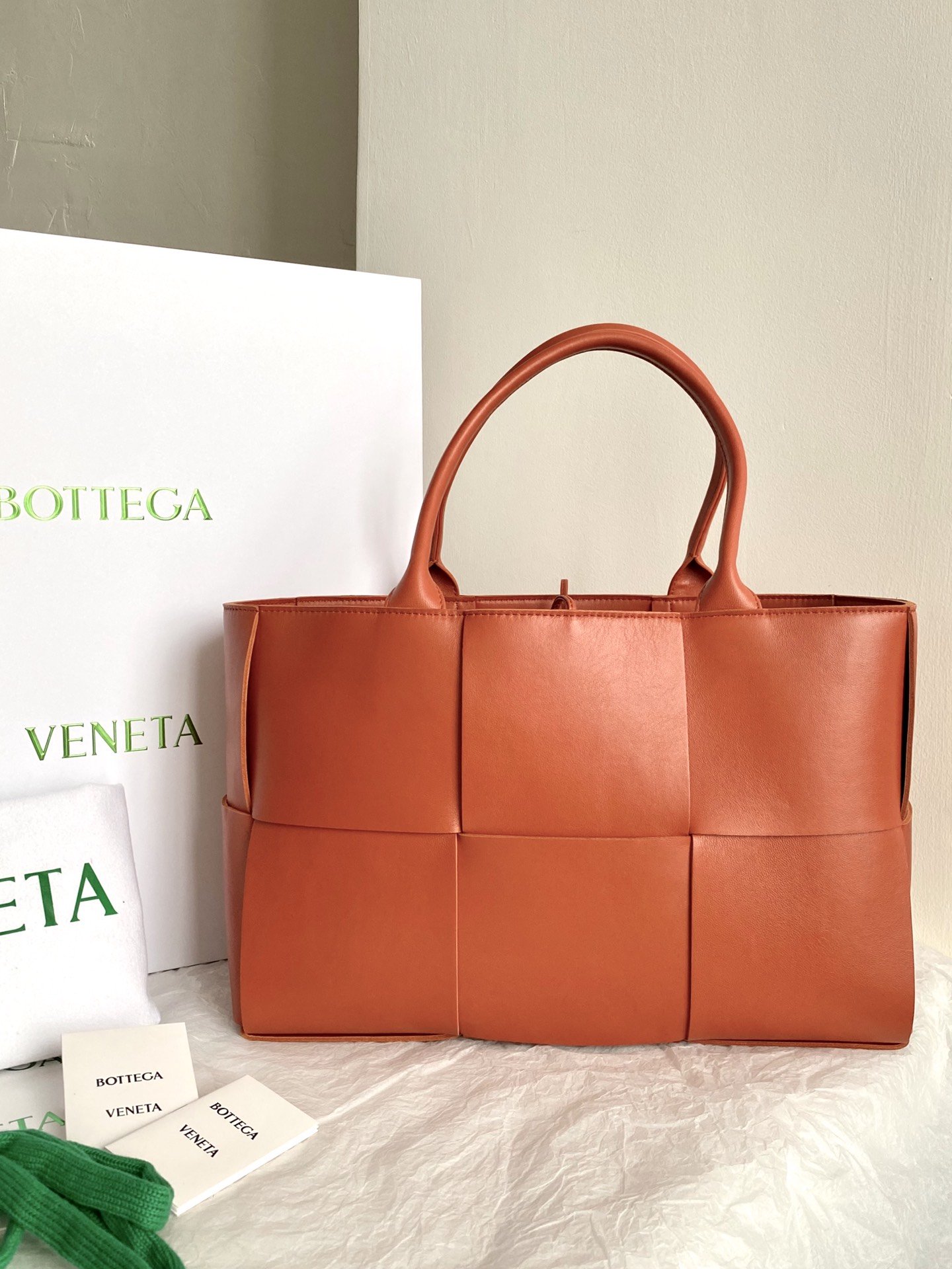 Bottega Veneta Arco Tote Bag For Women 16.14in/41cm In Brown 609175VMAY37660 - Soul Replicas