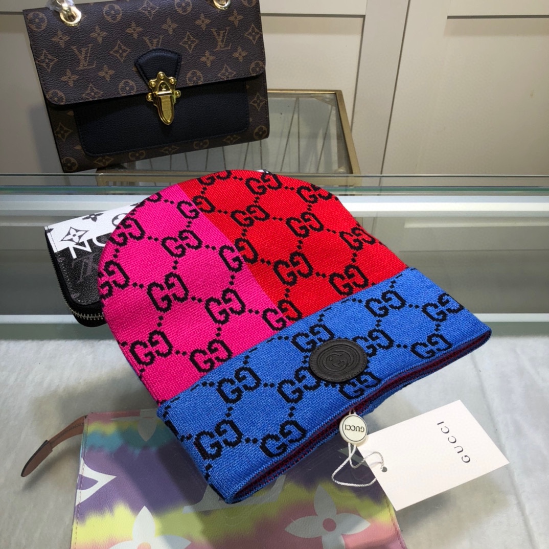 Gucci Beanie Cashmere In Multiple Color - Soul Replicas