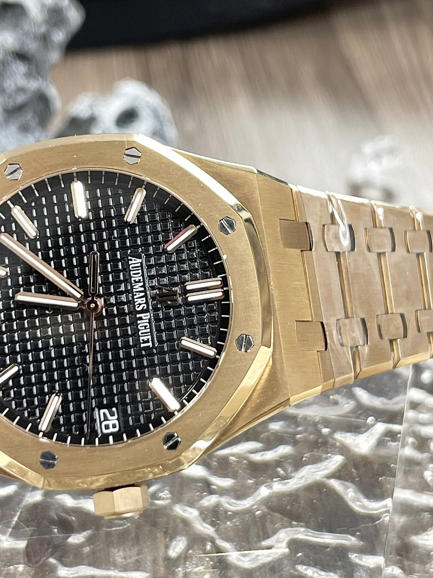 Audemars Piguet Royal Oak 15510OR Replica Watch Black Dial 41mm - Soul Replicas