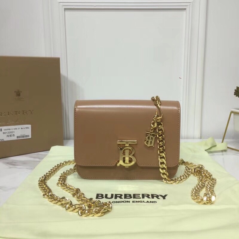 Burberry Tb Chain Belt Bag Brown For Women. Women-s Bags 6.6in/17cm - Soul Replicas