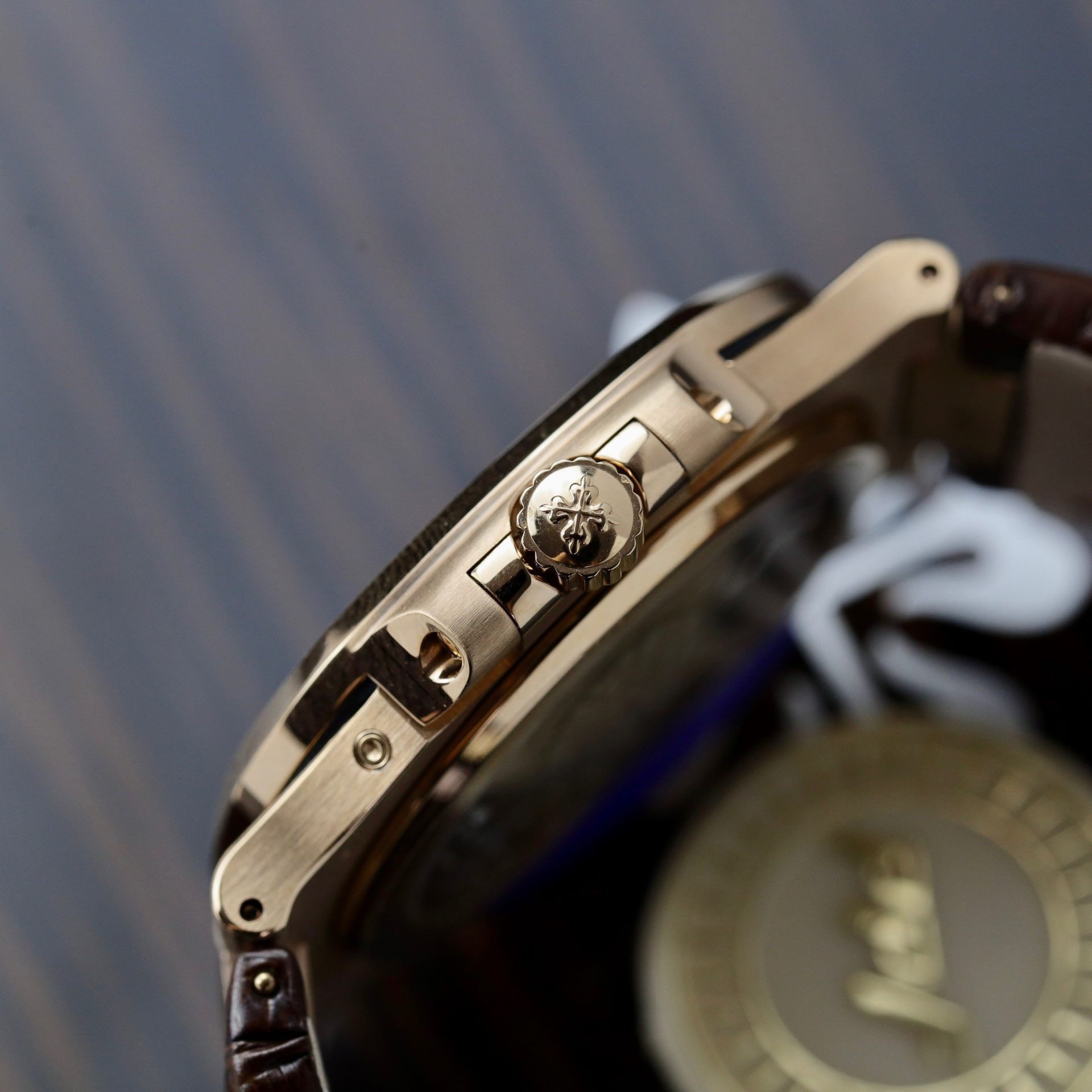 Patek Philippe Replica Watch Nautilus 5712R Rose Gold PPF Factory 40mm - Soul Replicas