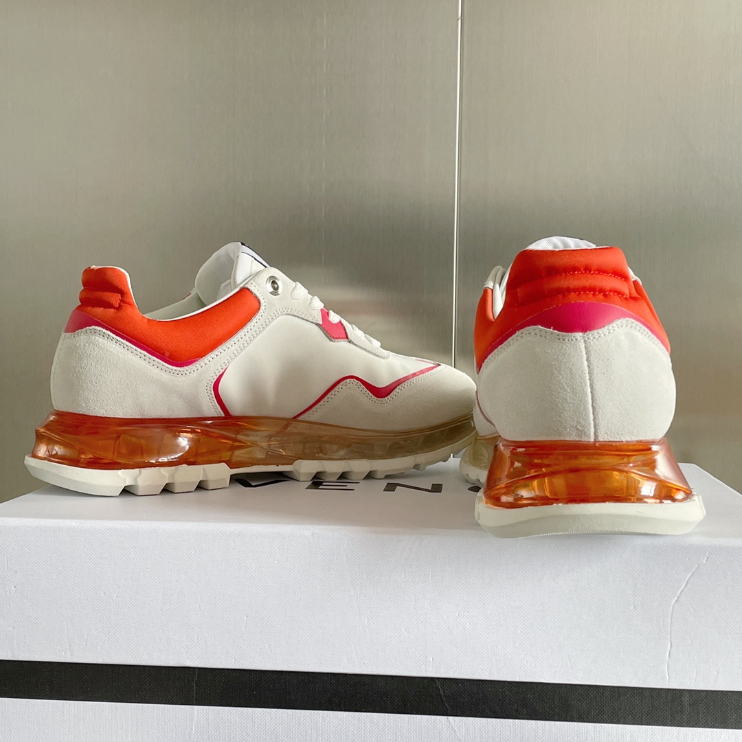 Givenchy Air Cushion Sneakers Red For Men GVC - Soul Replicas