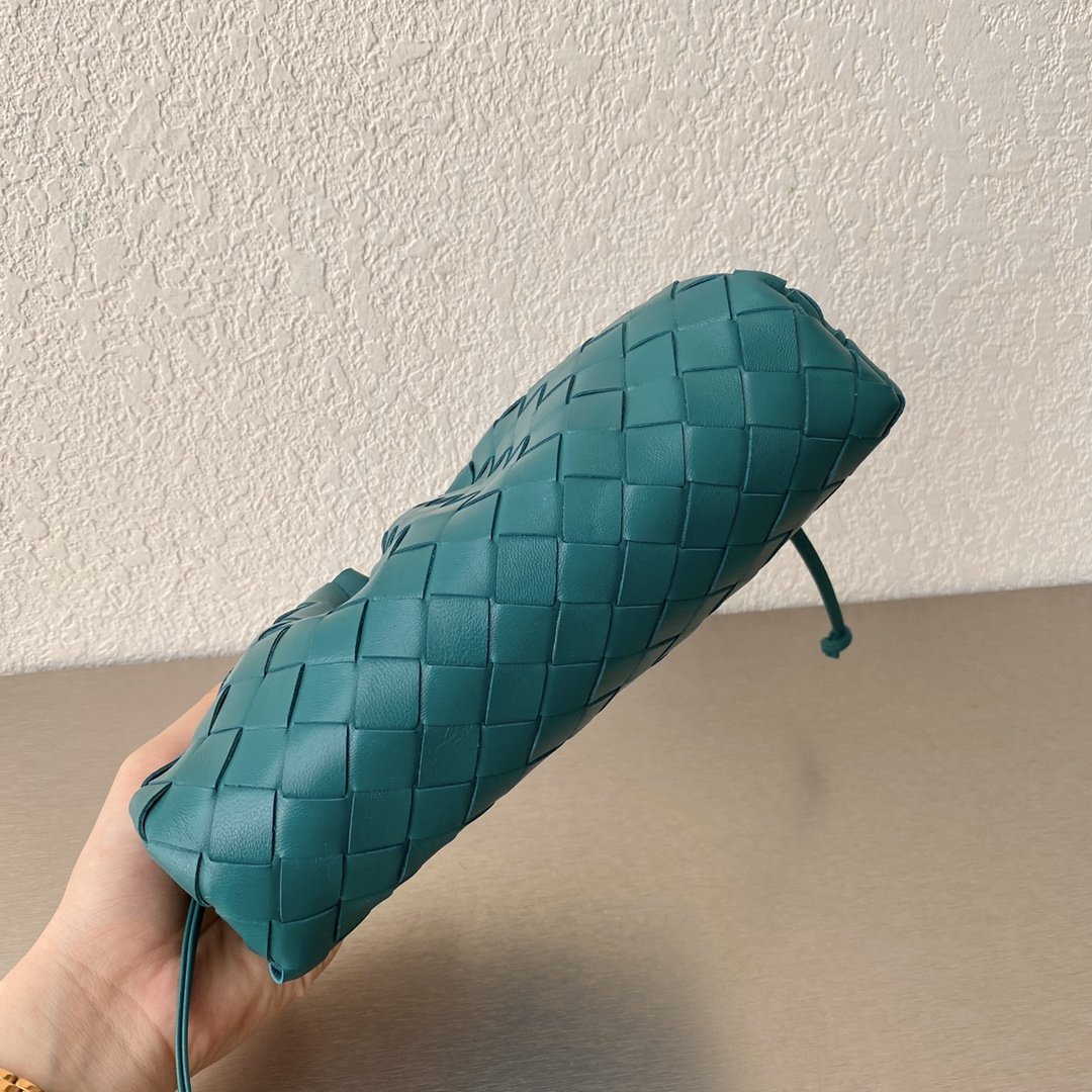 Bottega Veneta Mini Pouch Blue. For Women. Women-s Bags 8.6in/22cm - Soul Replicas