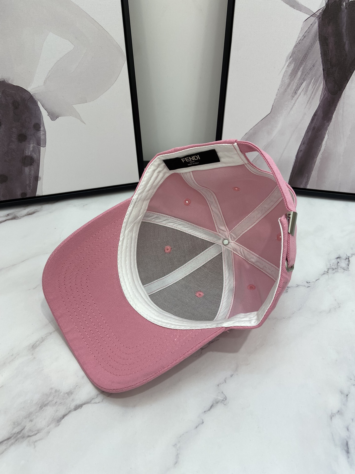 Fendi Baseball Cap Pink Fendi Cap - Soul Replicas
