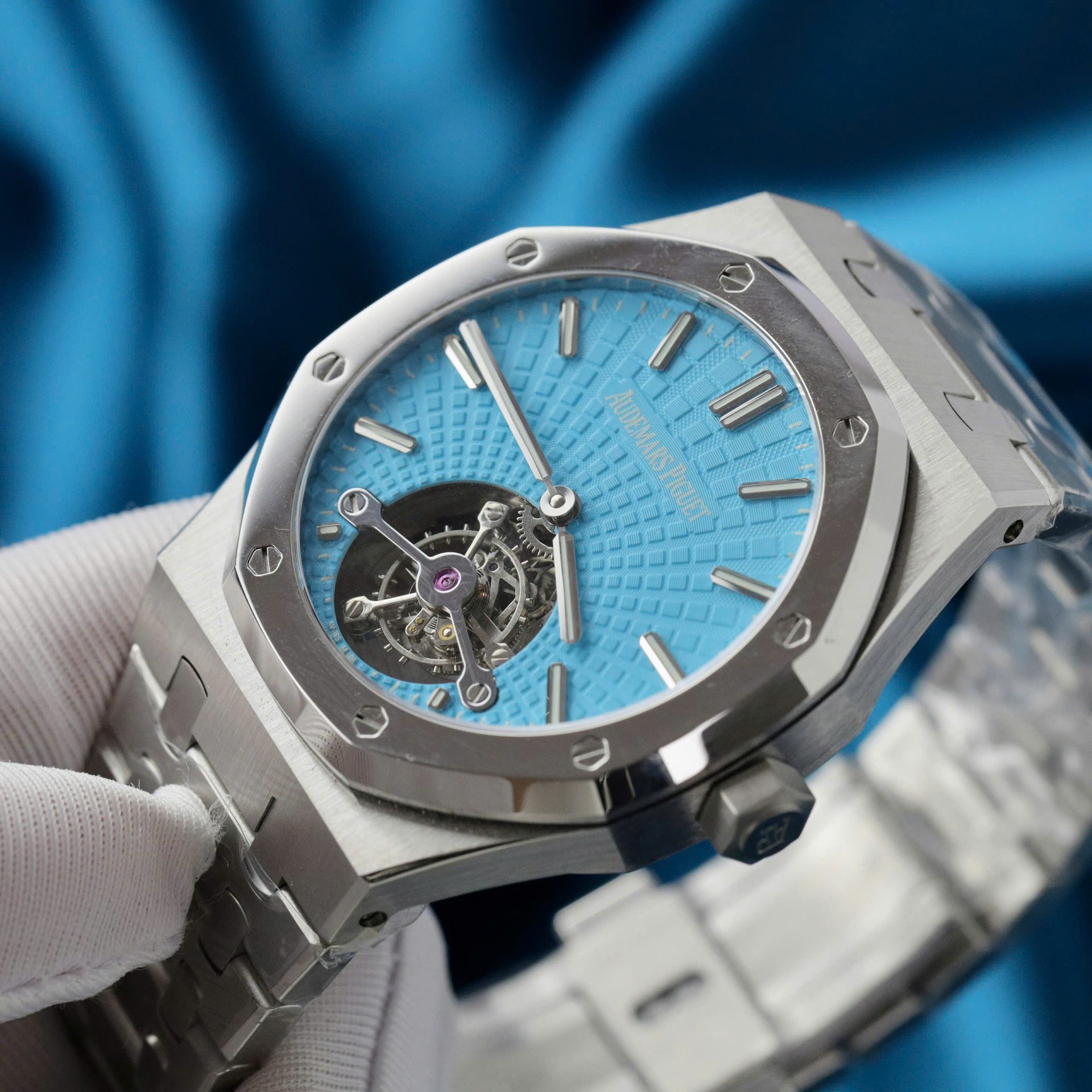 Audemars Piguet Replica Watch Royal Oak Flying Tourbillon Tiffany 41mm - Soul Replicas