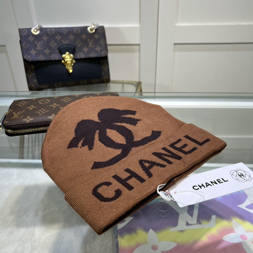 Chanel Beanie In Brown - Soul Replicas