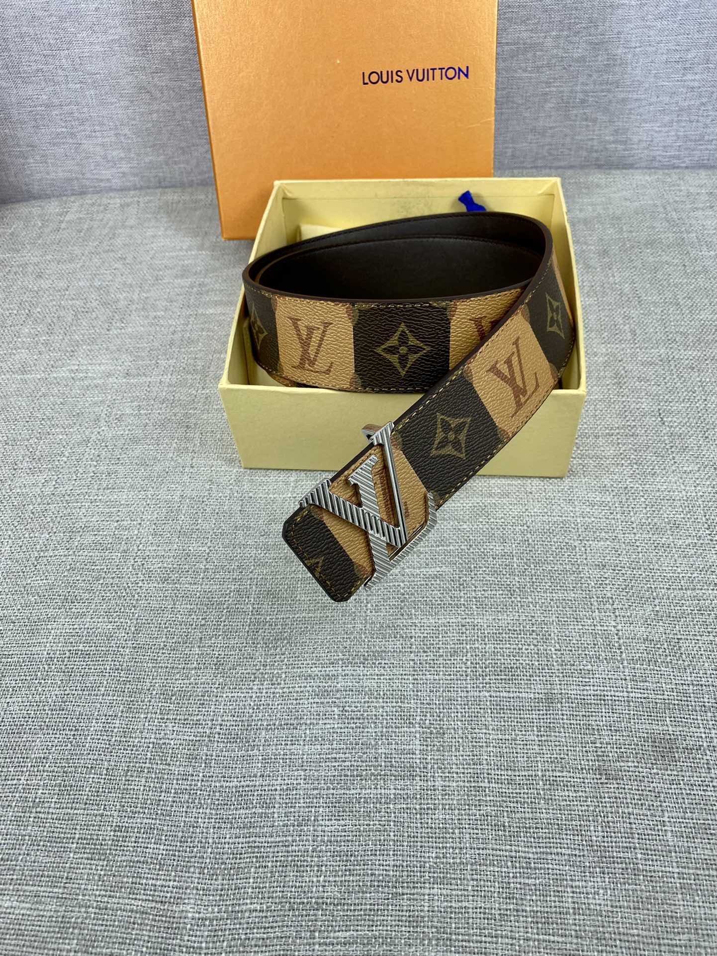 Louis Vuitton Iconic Reversible LV Belt Brown LV Women Belt - Soul Replicas