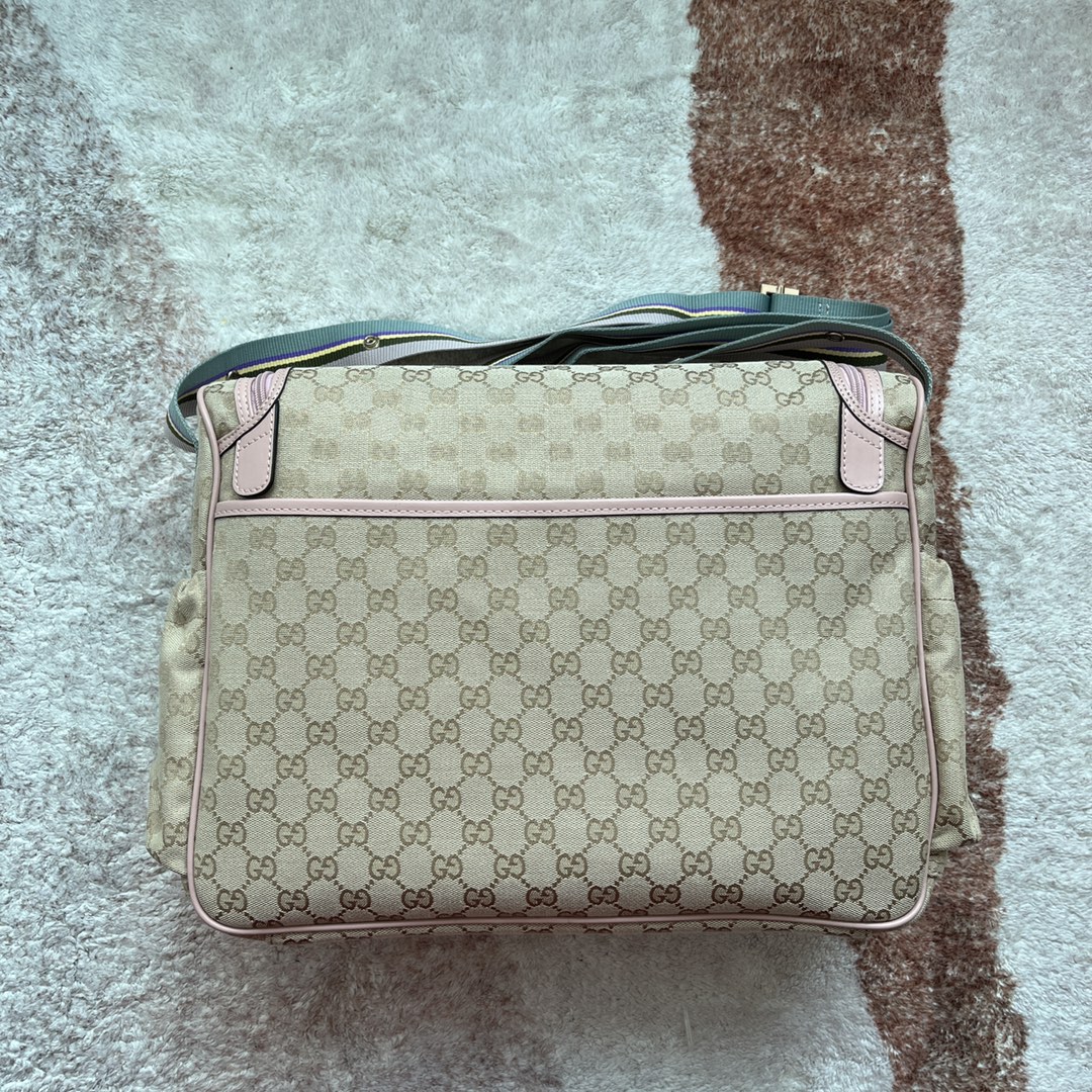 Original Gucci Baby Changing Bag Brown For Women. Women-s Bags 16.9in/43cm Gucci - Soul Replicas